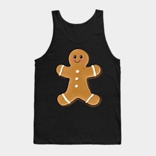 Happy Little Gingerbread Man Tank Top